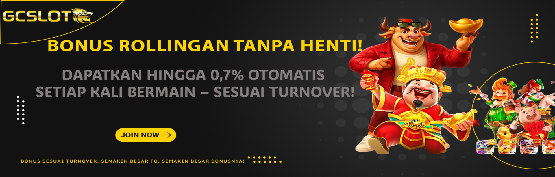 BONUS ROLLINGAN TANPA HENTI!