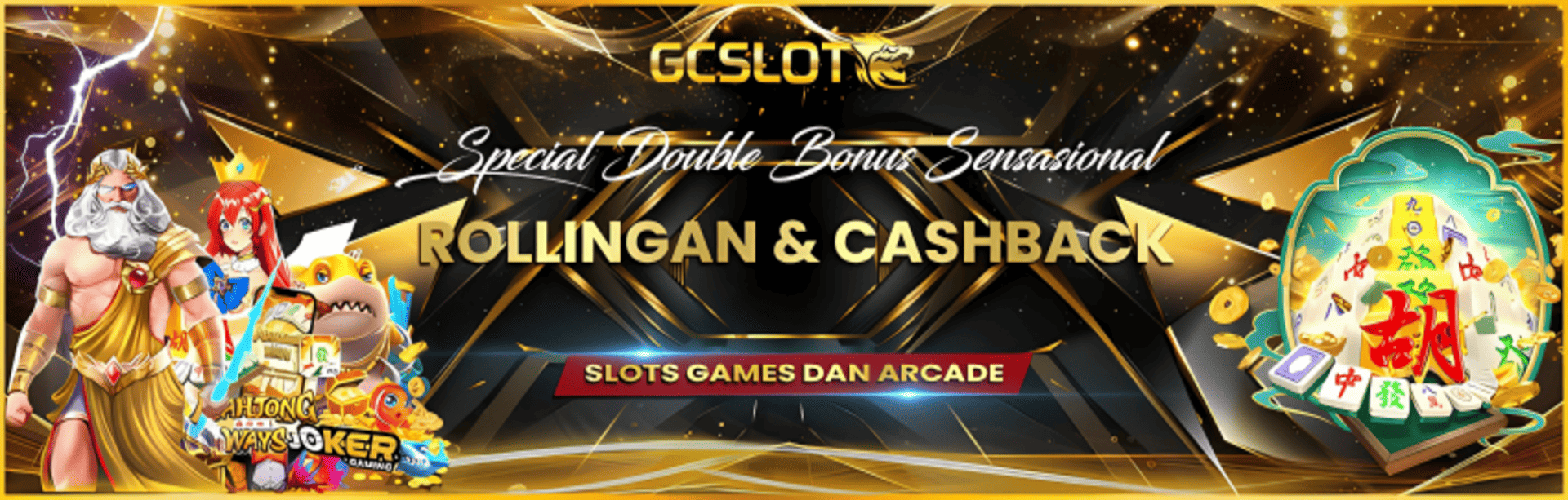 SPECIAL BONUS DOUBLE SENSASIONAL ROLLINGAN & CASHBACK