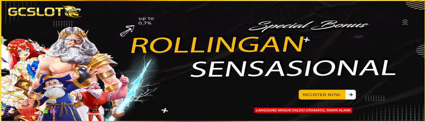 SPECIAL BONUS ROLLINGAN HARIAN SENSASIONAL SLOTS & ARCADE