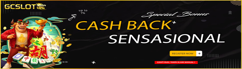 SPECIAL BONUS CASHBACK MINGGUAN SENSASIONAL SLOTS & ARCADE