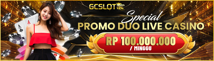 SPECIAL PROMO DUO LIVE CASINO Rp 100.000.000 / MINGGU